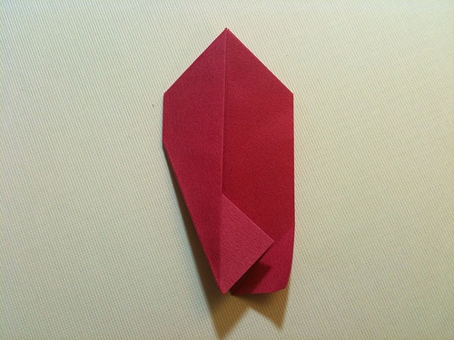 Клематис из бумаги. Модульное оригами, схема сборки. 9763d77176