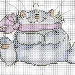 Схемы для вышивки крестом и гладью