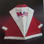 Поделка Дед Мороз - схема и инструкция изготовления оригами