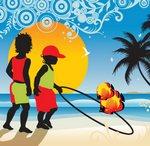 Активные и пассивные игры с ребёнком на пляже - чем можно занять детей на отдыхе