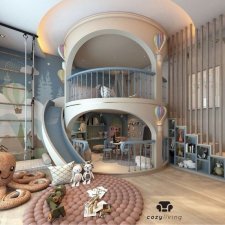 Интересные решения дизайна комнаты для двух детей