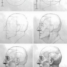 Уроки рисования академического рисунка головы человека