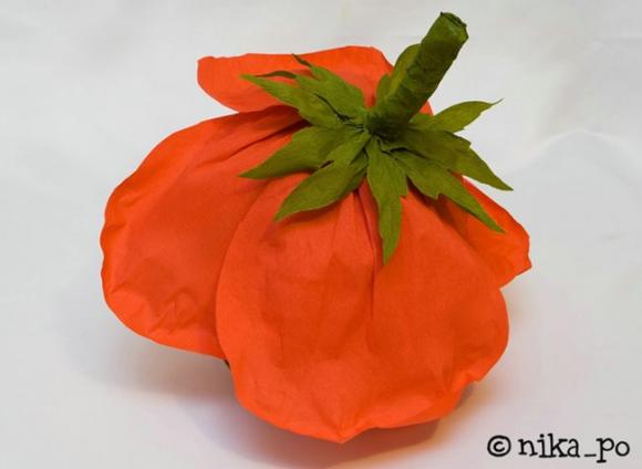 Оригами шапочка для вечеринки