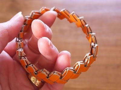 Модульное оригами - оригинальные поделки из цепочек
