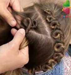 Мастер-класс: небрежная прическа для длинных волос. Видео | virtuoz-salon.ru