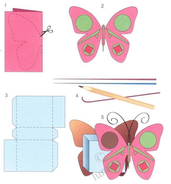 Поделка из картона поэтапно. Поделки из бумаги. Объемная аппликация бабочка. Поделки из бумаги своими руками для детей. Бабочка из бумаги для детей.