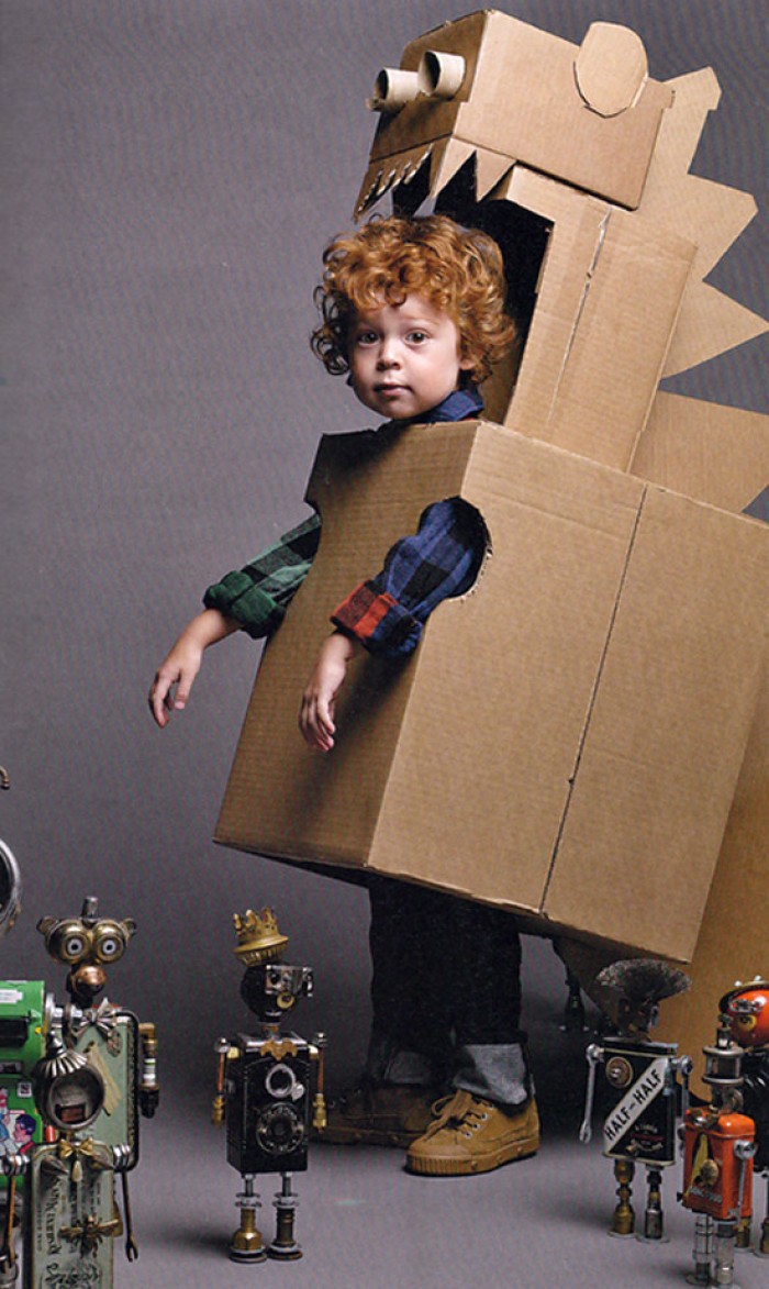 Как сделать костюм из подручных материалов на мальчика