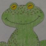 Занятия рисованием поэтапно для детей - лягушка - сложный рисунок