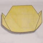 Интересное занятие по оригами для детей - схема сборки шапки