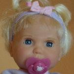 Моя любимая интерактивная кукла - Miracle baby - домашние фото