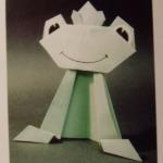 Оригами Царевна-лягушка  - поделки в технике оригами для детей