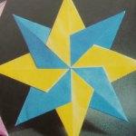 Искусство складывания оригами - поделка Звездочки