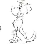 Как научиться рисовать карандашом  - детские рисунки собаки Шарика
