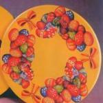 Пасхальные тарелки - роспись по технике декупаж
