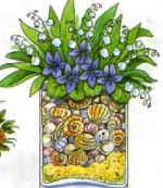 Уроки флористики для детей  - украшаем комнату, вазы для цветов