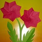 Цветы - модульное оригами