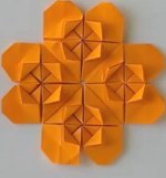 Оригами - красивый цветок, сложная поделка из бумаги, видео мастер класс