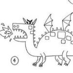 Рисование драконов - для детей