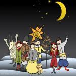 Рождественские колядки - песни и стихи для детей