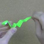 Кобра - видео мастеркласс оригами из бумаги