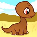 Очаровательный динозавр-малыш - урок рисования для детей