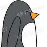 Урок рисования для детей - пингвин