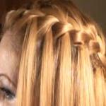 Детские прически на длинные волосы - французский водопад