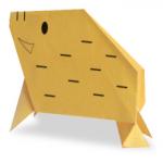 Кабан. Поделки оригами для детей