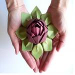 Сборка оригами - цветок